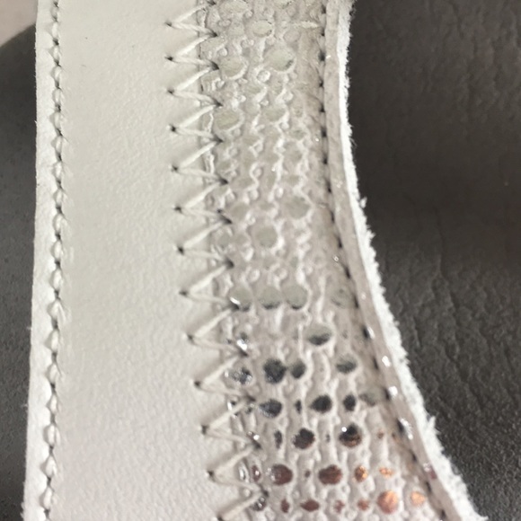 SAS Nudu white slingback sandals NIB - Picture 7 of 8